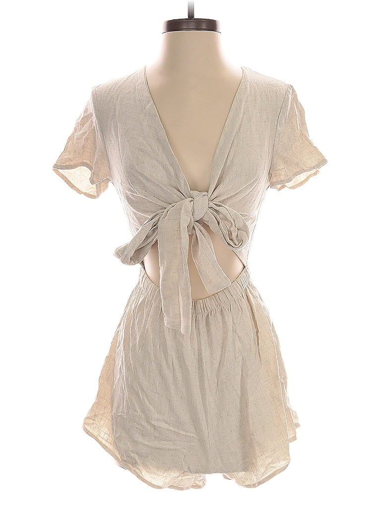 Pre-owned Princess Polly Romper In White