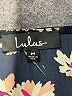 Lulus 100% Polyester Floral Black Casual Dress Size M - photo 7