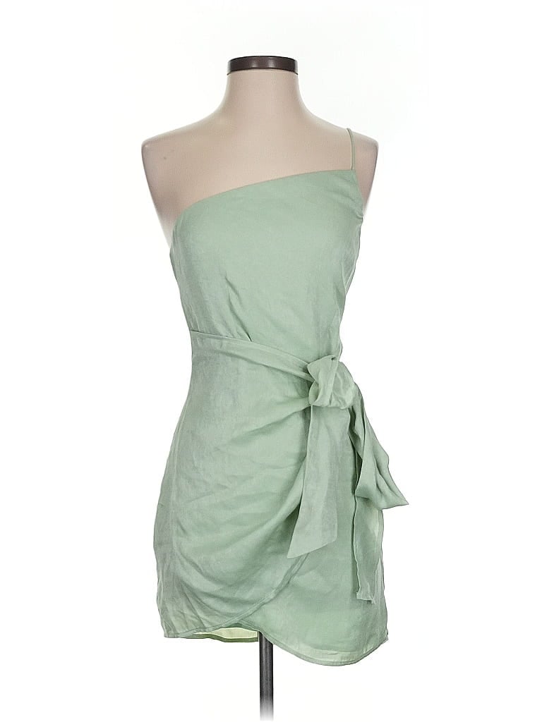 Pre-owned Lovers & Friends Cocktail Dress In Green