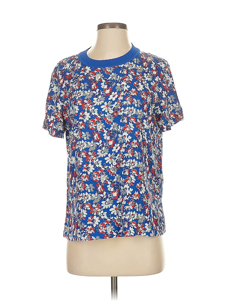 Pre-owned Rag & Bone Short Sleeve T-shirt In Blue