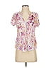 Pilcro Pink Short Sleeve T-Shirt Size S