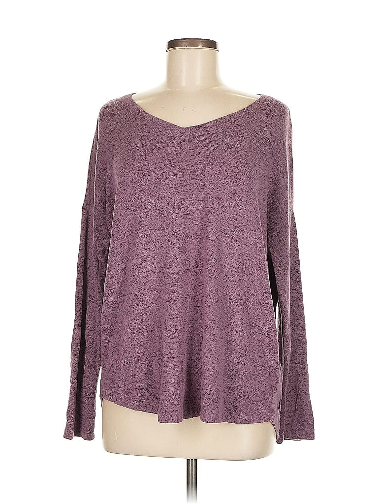 Click to view more detailed imagery on our partner's website Pre-owned Well Worn Pullover Sweater In Purple