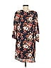Lulus 100% Polyester Floral Blue Casual Dress Size M - photo 2