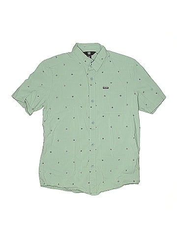 Volcom Short Sleeve Button-Down Shirt (view 1)
