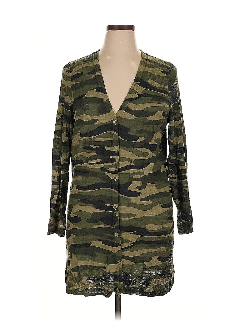 Pre-owned Torrid Cardigan Sweater In Green