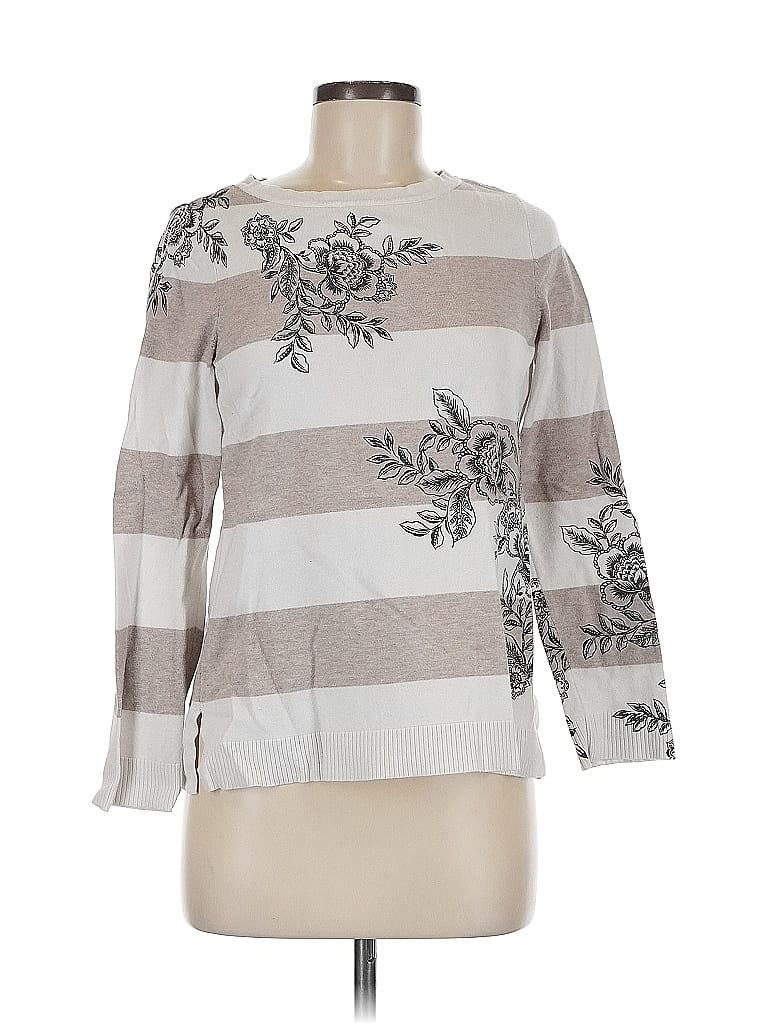 Click to view more detailed imagery on our partner's website Pre-owned Chico's Pullover Sweater In Brown