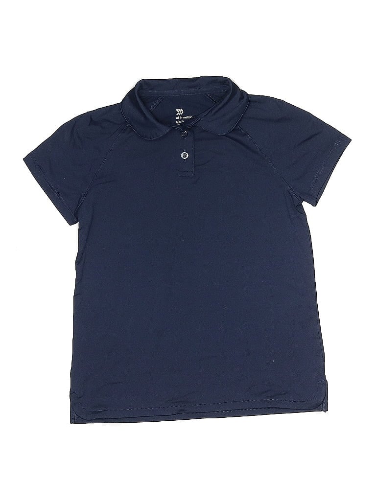 Pre-owned All In Motion Kids' Short Sleeve Top Blue Tops