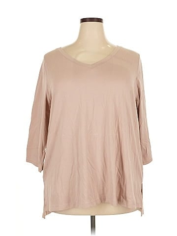 Jones New York 3/4 Sleeve T-Shirt (view 1)