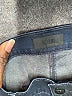 Koral Chevron-herringbone Blue Jeans Size 30 waist - photo 3