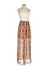 Lily Rose 100% Polyester Paisley Ivory White Casual Dress Size XS - photo 1