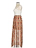 Lily Rose 100% Polyester Paisley Ivory White Casual Dress Size XS - photo 5