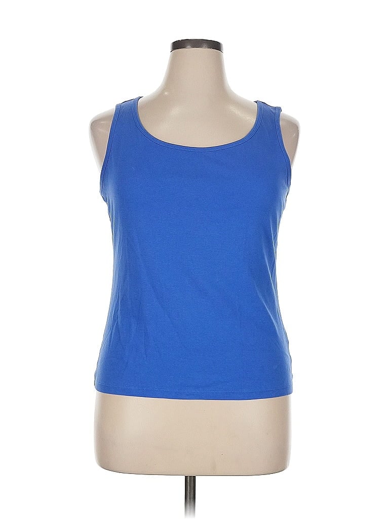 Click to view more detailed imagery on our partner's website Pre-owned Talbots Active Tank Top In Blue