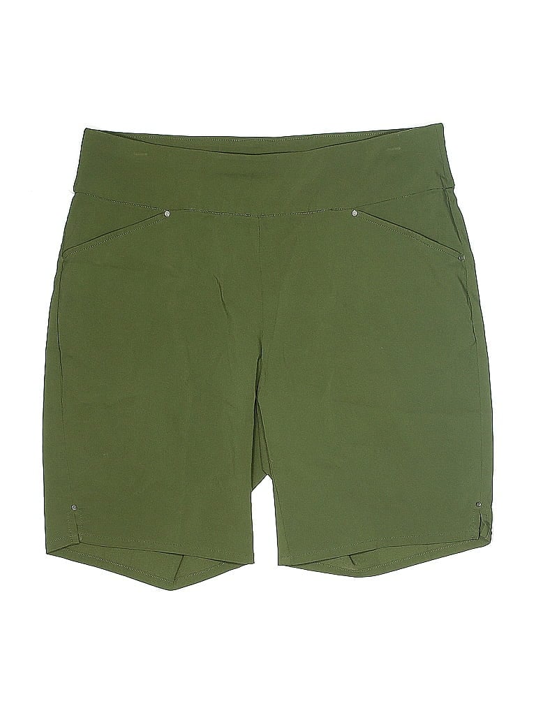 Pre-owned Inc International Concepts Khaki Shorts In Green