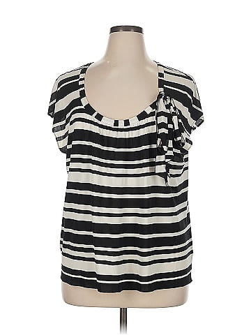 AK Anne Klein Short Sleeve Top (view 1)