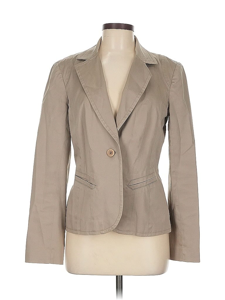 Pre-owned Trina Turk Blazer Jacket In Brown