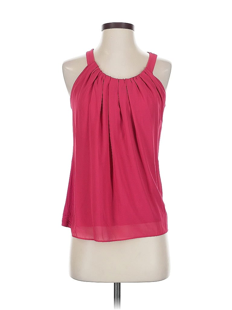 Pre-owned Banana Republic Sleeveless Blouse In Pink