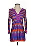 BCBGMAXAZRIA Purple 3/4 Sleeve Blouse Size XS - photo 1
