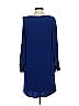 Slate & Willow Solid Blue Casual Dress Size 4 - photo 2