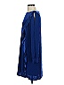 Slate & Willow Solid Blue Casual Dress Size 4 - photo 5