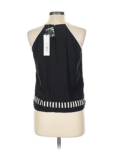 Parker Sleeveless Silk Top (view 2)