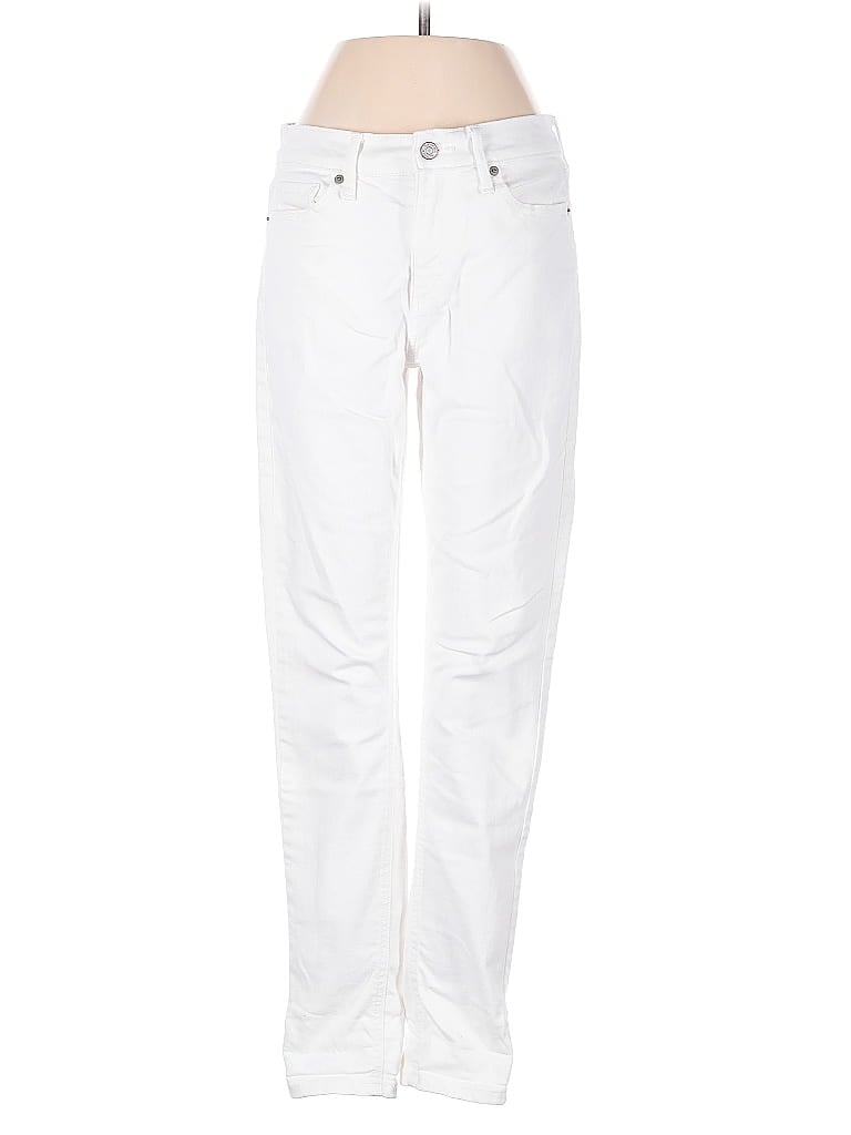 Pre-owned Banana Republic Factory Store Jeans In White