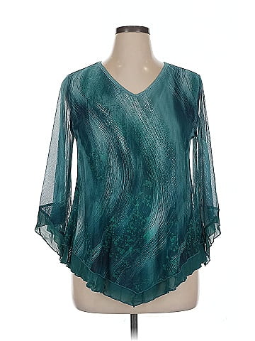 Lotusmile 3/4 Sleeve Blouse (view 1)