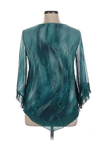 Lotusmile 3/4 Sleeve Blouse (view 2)