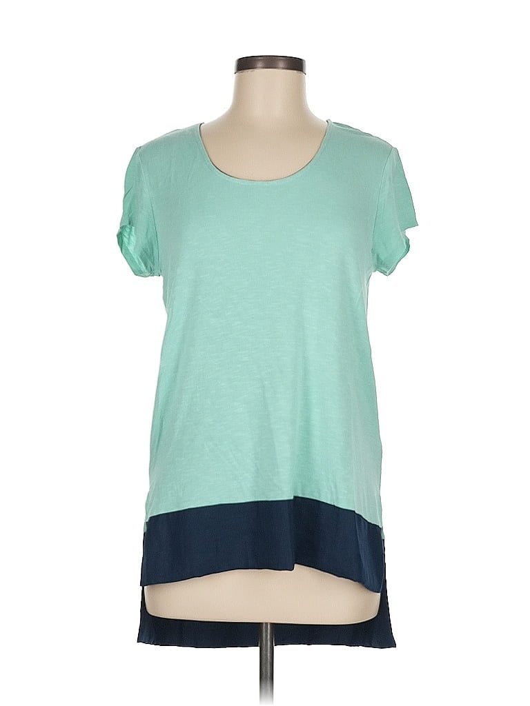 Pre-owned Left Coast By Dolan Short Sleeve T-shirt In Blue