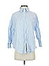 Assorted Brands Stripes Blue Long Sleeve Button-Down Shirt Size 2 - photo 1