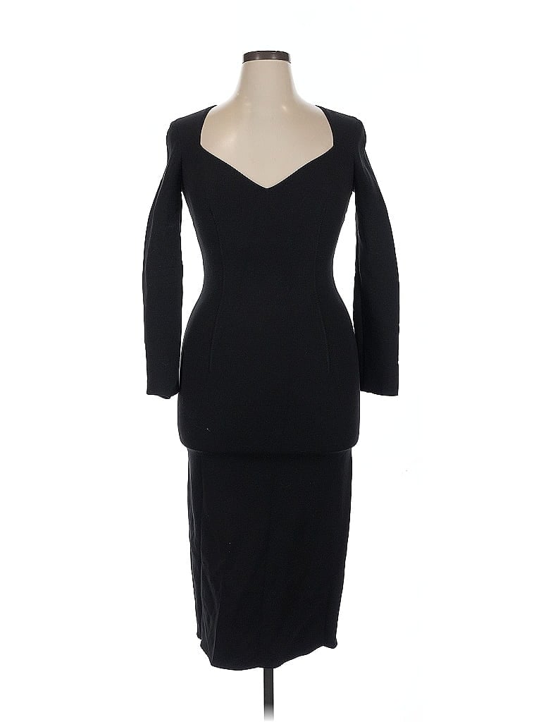 Pre-owned Lanvin Cocktail Dress In Black