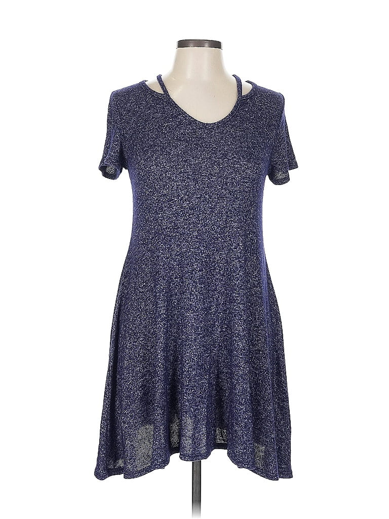 Pre-owned Olivia Rae Casual Dress In Blue