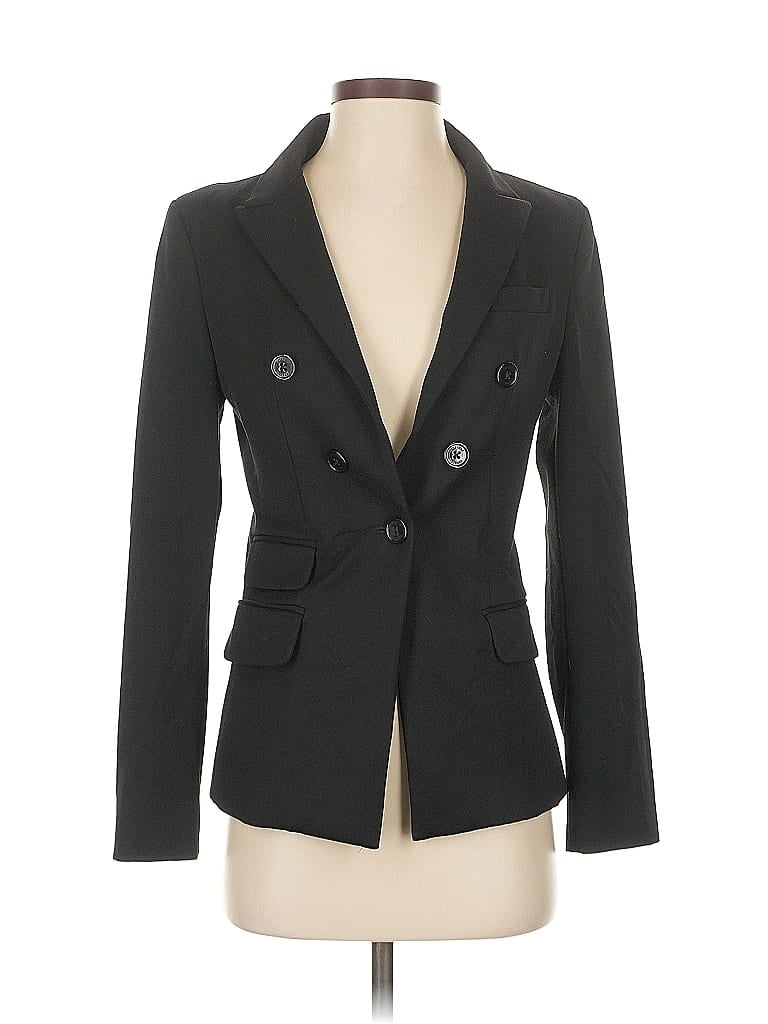 Pre-owned Express Blazer Jacket In Black