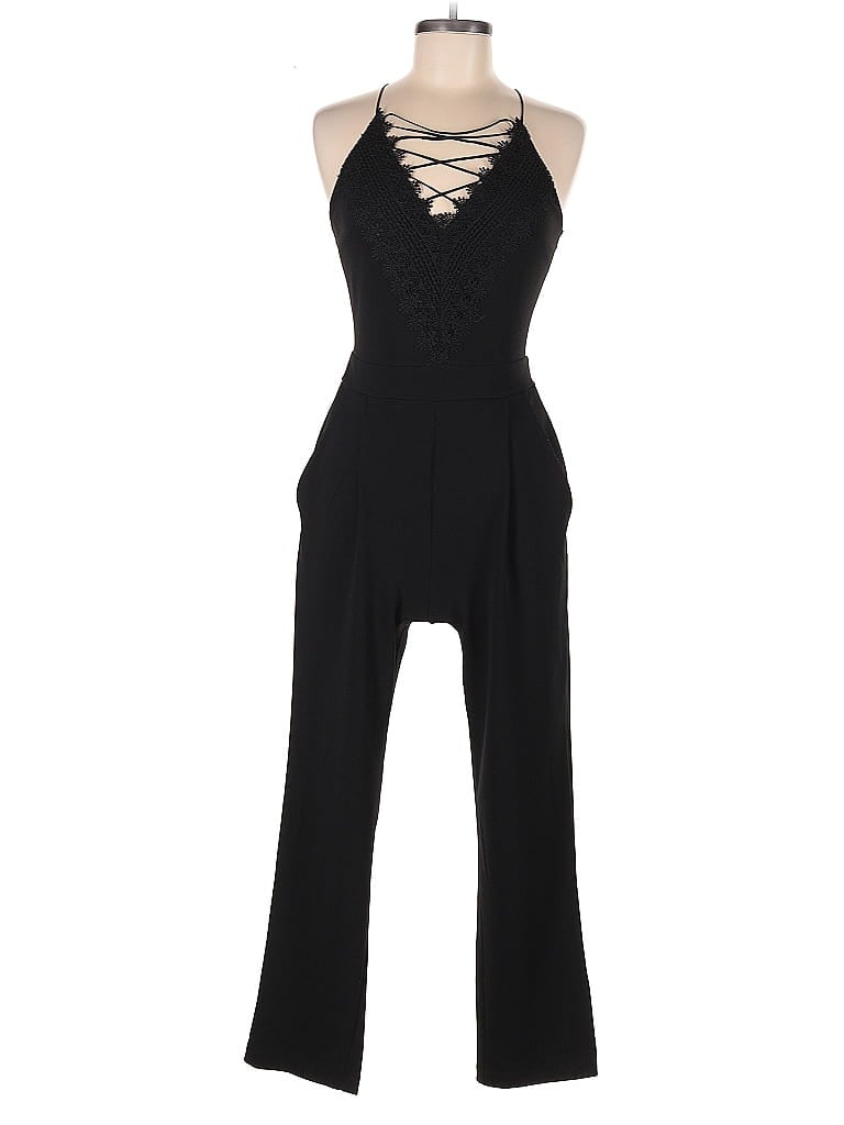 Pre-owned Express Jumpsuit In Black