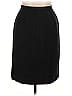 Kathie Lee 100% Polyester Solid Black Formal Skirt Size 14 - photo 1