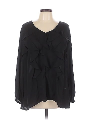 NY Collection Long Sleeve Blouse (view 1)