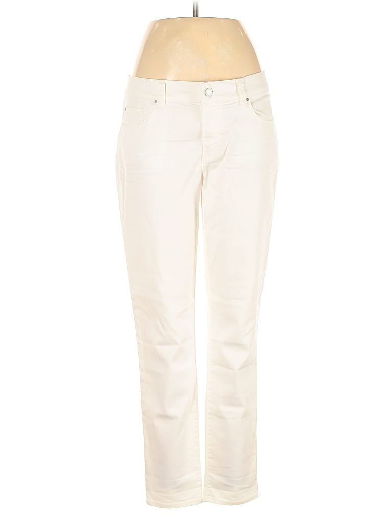Pre-owned Ann Taylor Jeans In White
