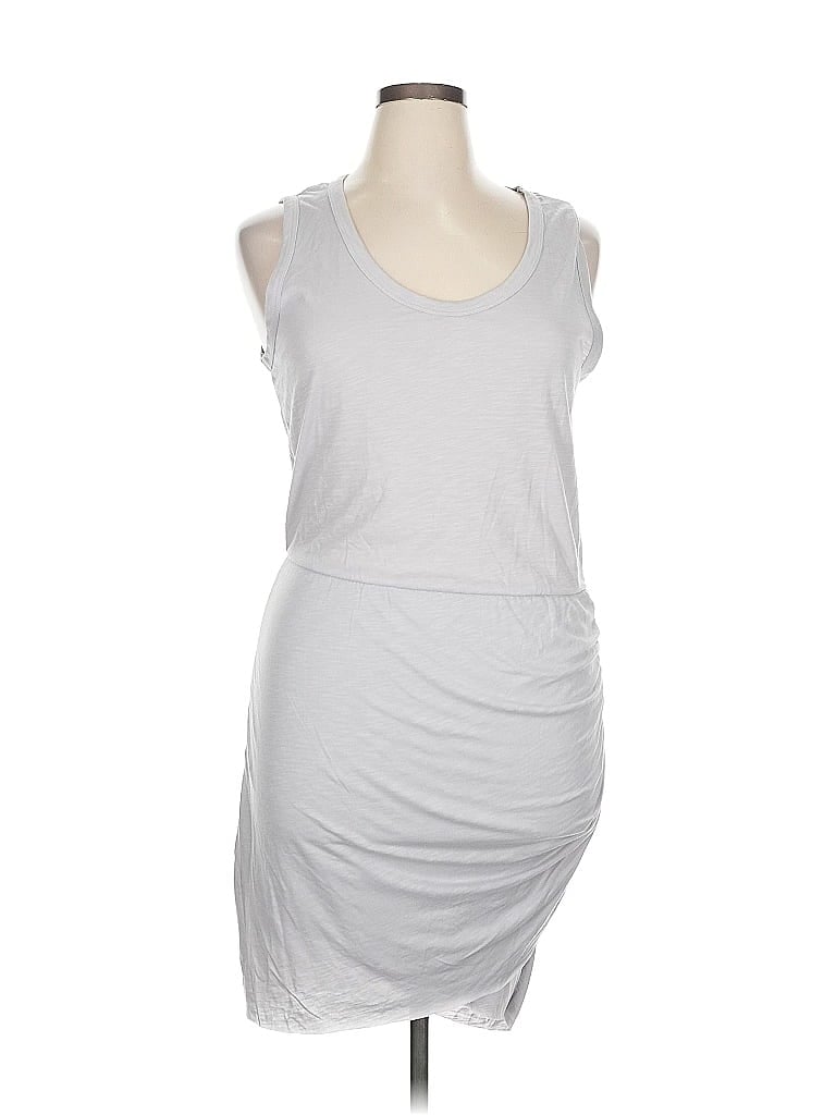 Pre-owned Assorted Brands Casual Dress In Gray