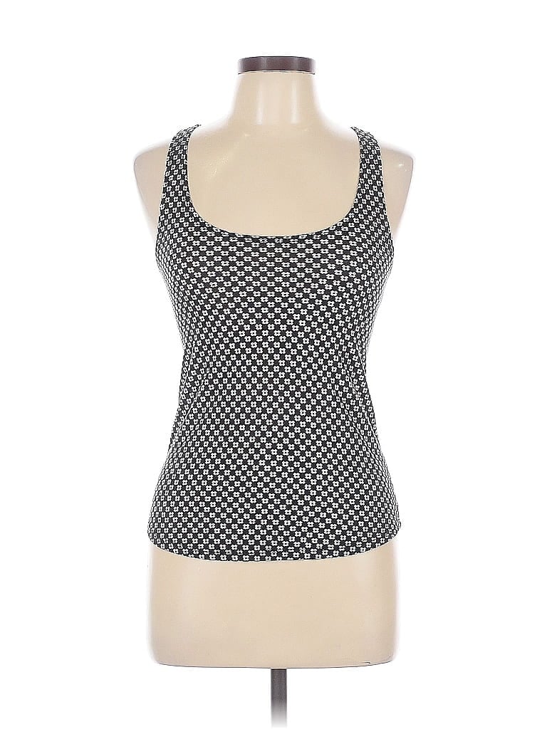 Pre-owned Unbranded Tank Top Black Halter Neckline Tops