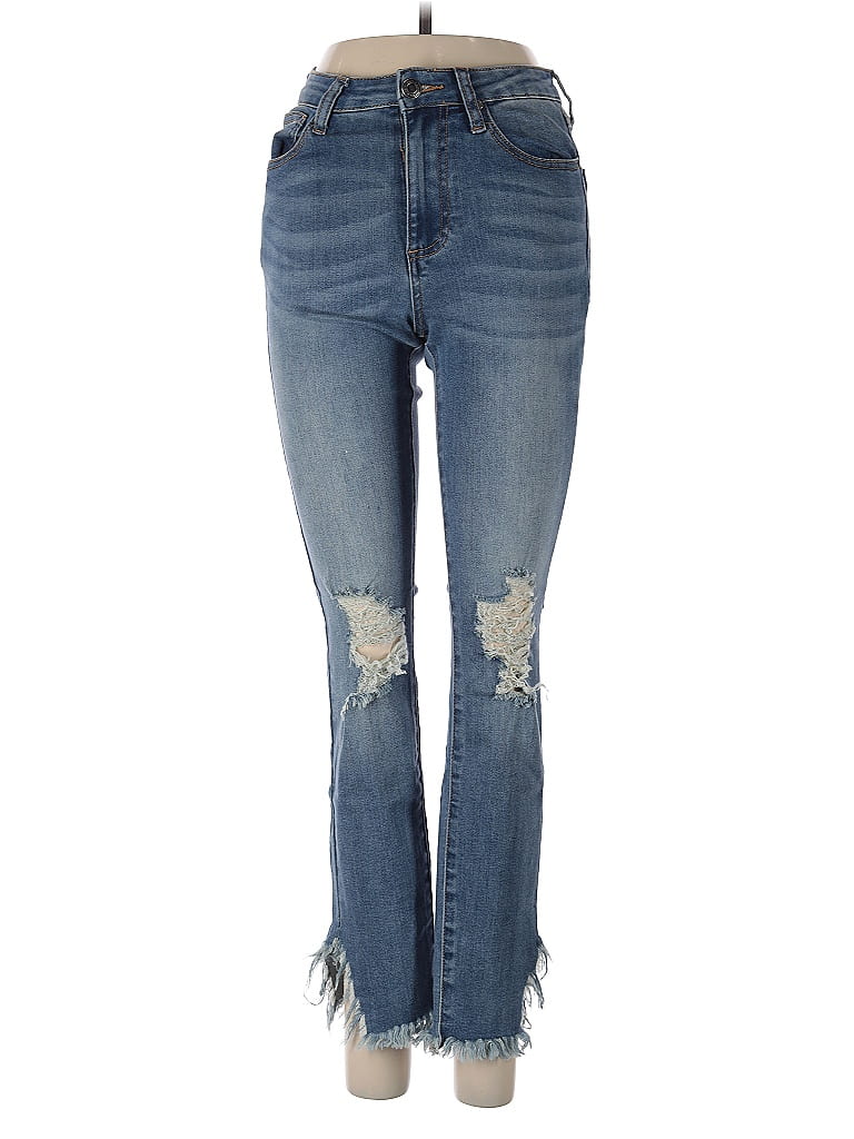 Pre-owned Grace & Lace Jeans In Blue
