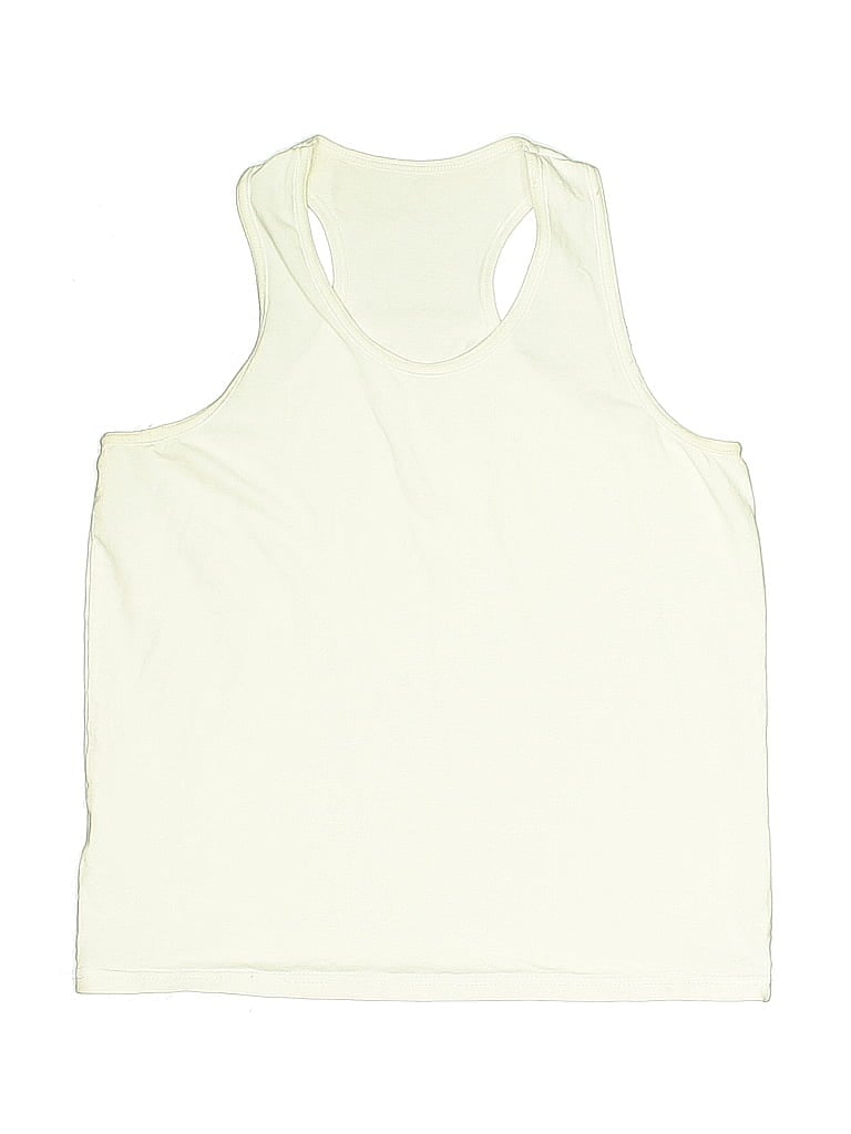 Pre-owned Unbranded Kids' Active Tank Top In White