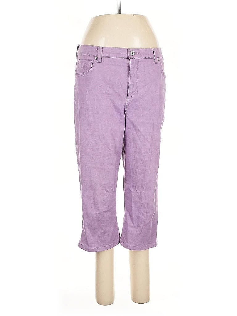 Pre-owned Gloria Vanderbilt Jeggings In Purple