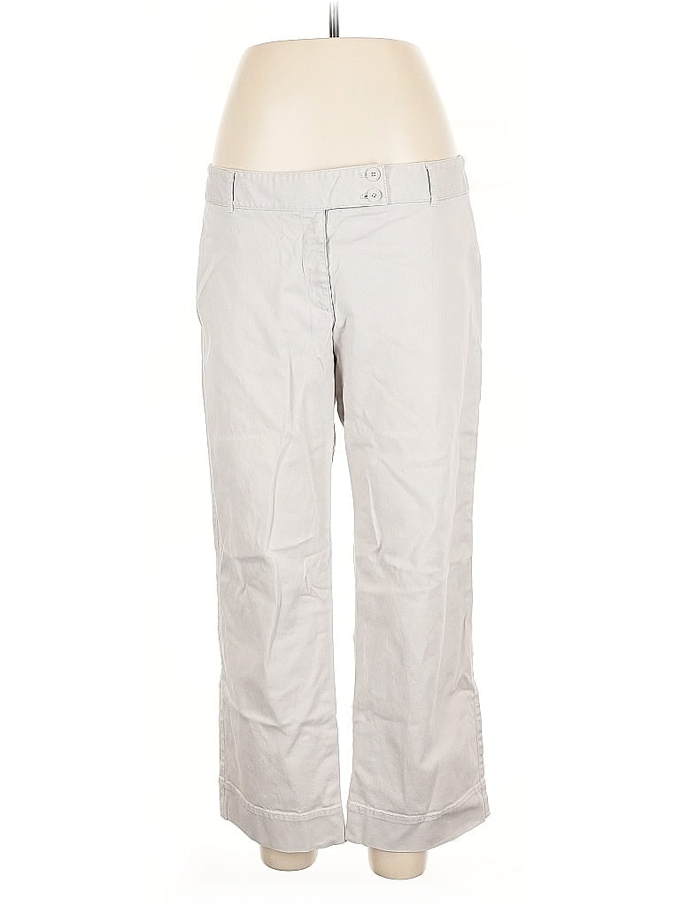 Pre-owned Ann Taylor Loft Casual Pants In Gray