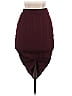 Lulus Solid Burgundy Formal Skirt Size S - photo 2