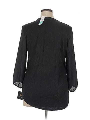 Fortune + Ivy 3/4 Sleeve Blouse (view 2)