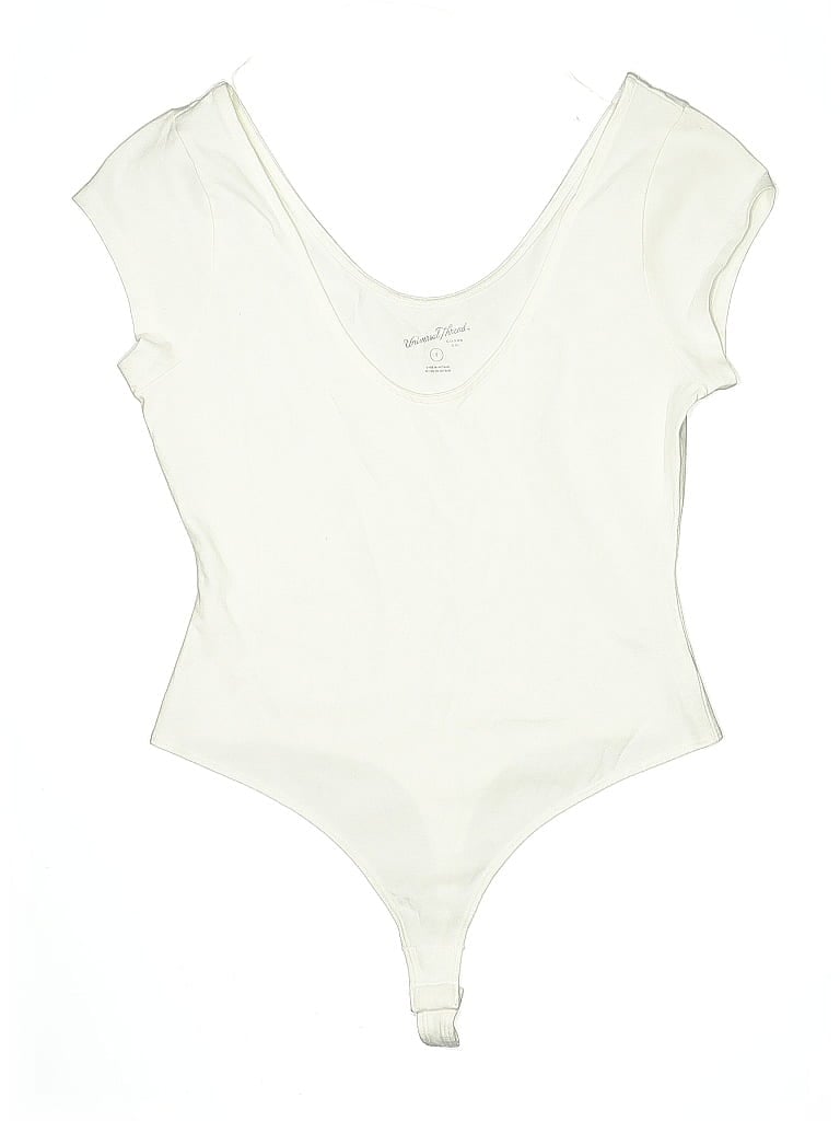 Pre-owned Universal Thread Bodysuit In White