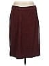 Pixley Solid Burgundy Formal Skirt Size S - photo 2