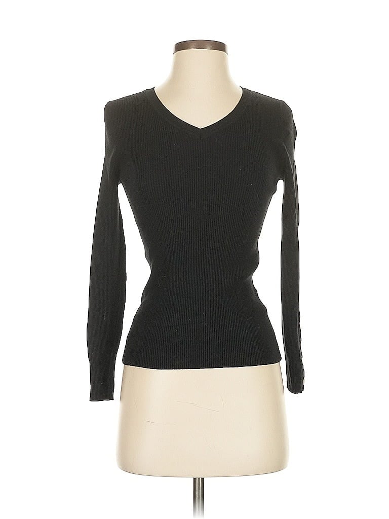 Pre-owned Unbranded Pullover Sweater In Black