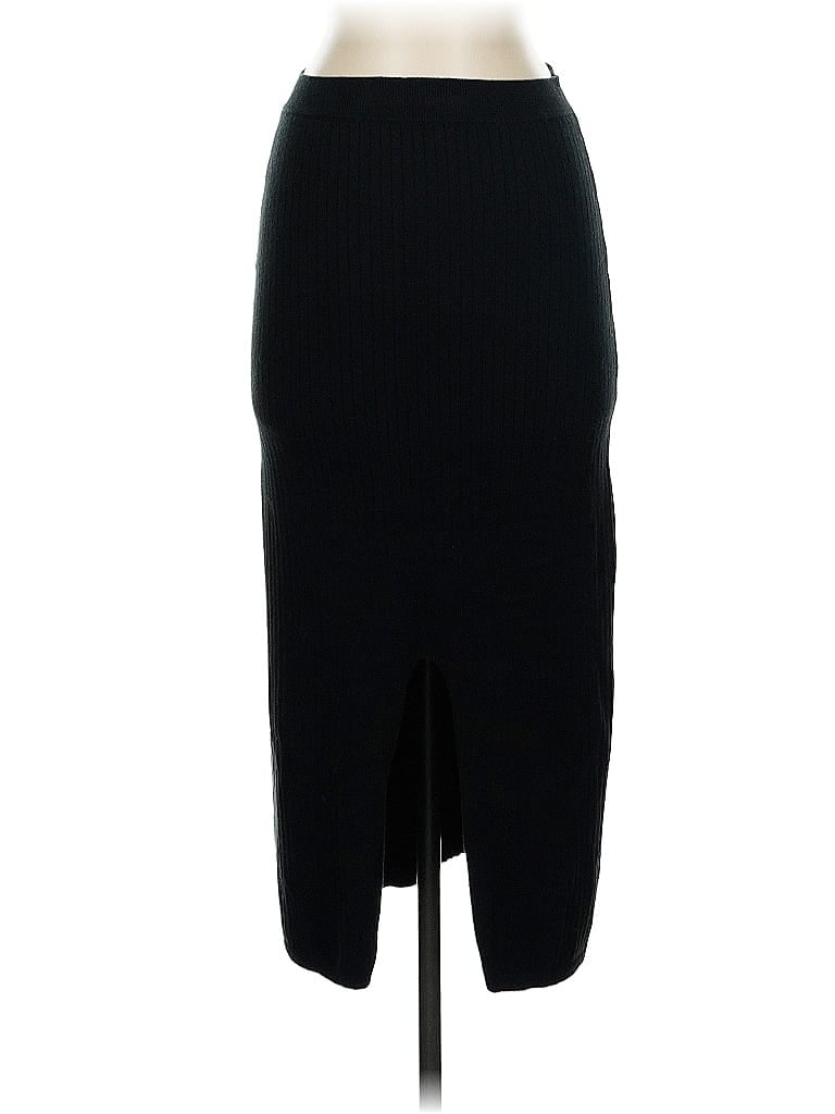 Pre-owned Free People Formal Skirt In Black