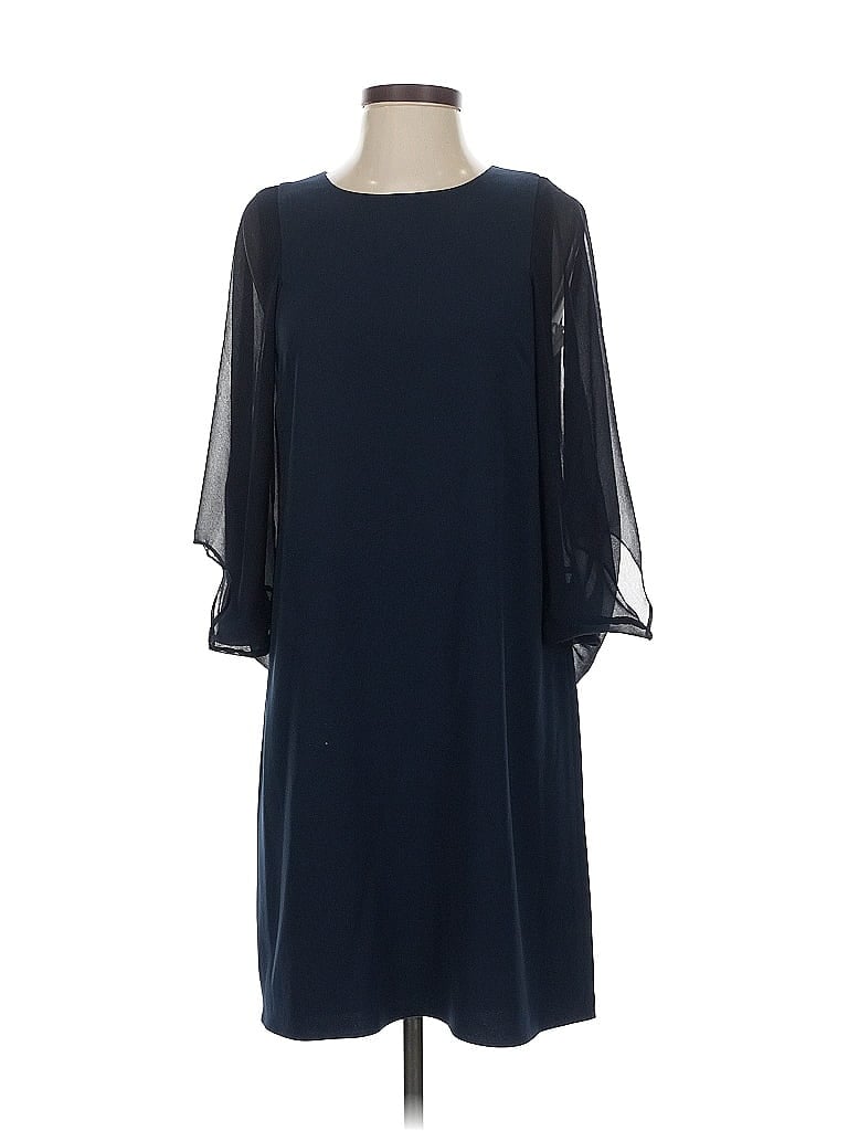 Click to view more detailed imagery on our partner's website Pre-owned Halston Cocktail Dress In Blue