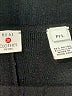 Real Clothes Solid Black Casual Pants Size L (petite) - photo 4
